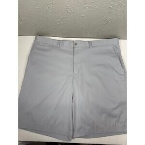 Nike Golf‎ Essential Flat Front Standard Fit Mens Shorts Dri-Fit Gray Size 40